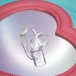 Shop Burning Love Pipes 25mm Clear Banger 15 Shop Burning Love Pipes 25mm Clear Banger