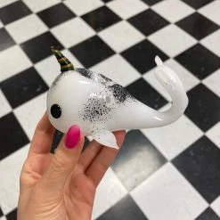 Burning Love Narwhal Pipe Pipes