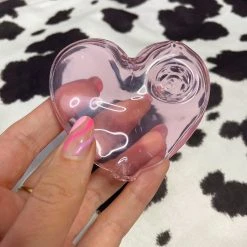 Burning Love Party Heart Pipe- Pink Pipes