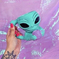 Shop Burning Love Wake And Bake Alien Mug Pipes