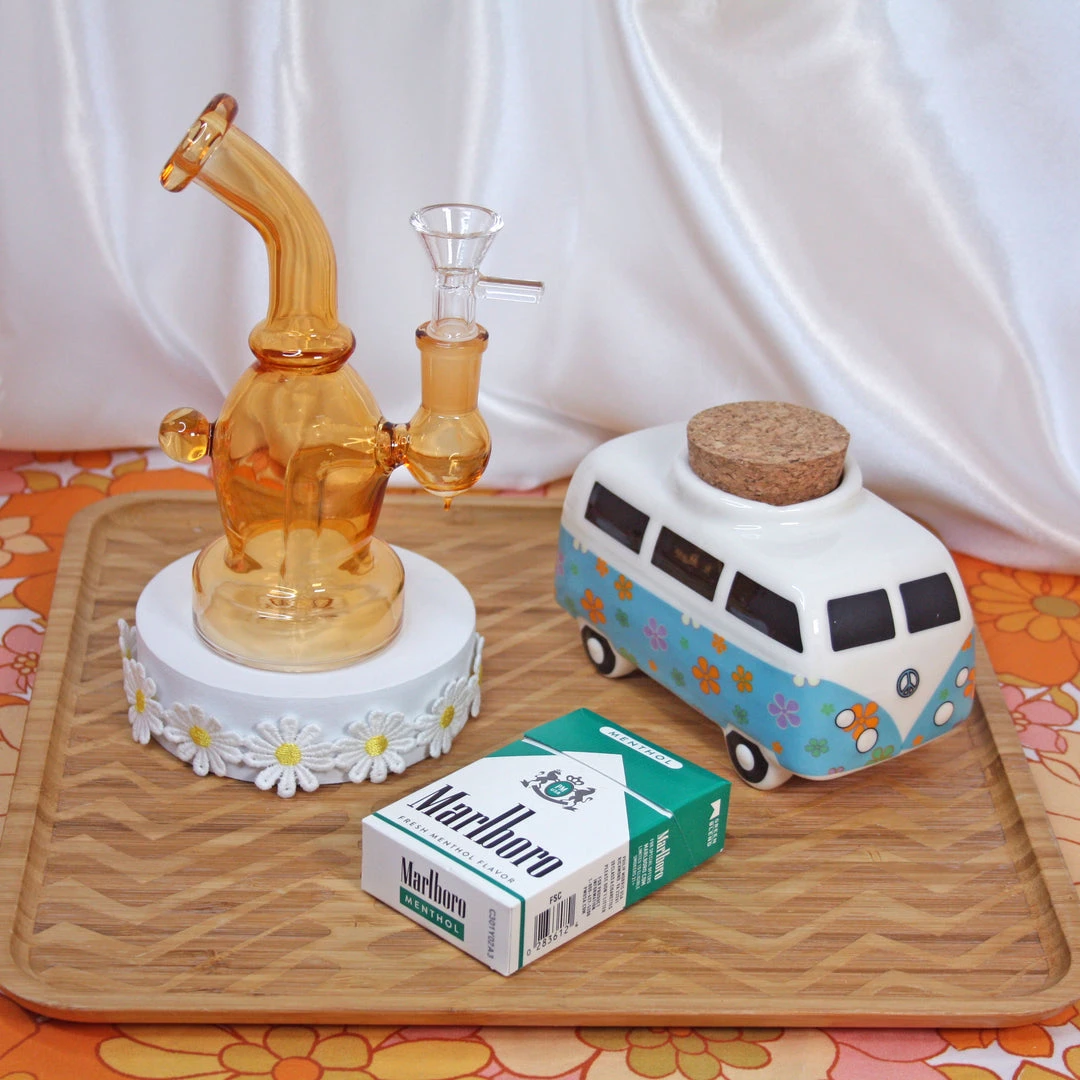 Burning Love Orange Bubble Water Pipe Bongs 6 Burning Love Orange Bubble Water Pipe Bongs