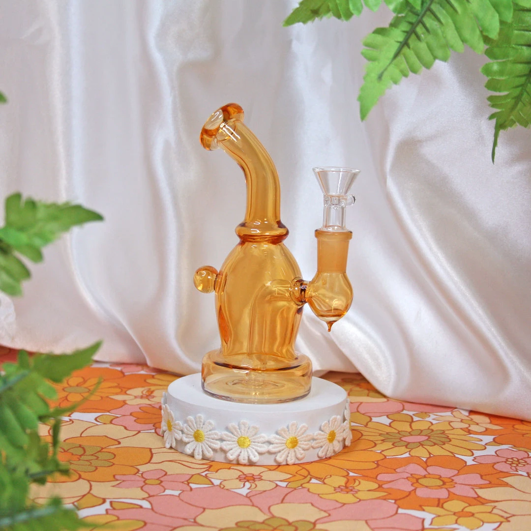 Burning Love Orange Bubble Water Pipe Bongs 3 Burning Love Orange Bubble Water Pipe Bongs