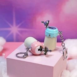 Burning Love Lighters Baby Bottle Keychain Lighter- Pink 13 Burning Love Lighters Baby Bottle Keychain Lighter- Pink