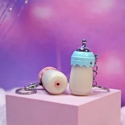 Burning Love Lighters Baby Bottle Keychain Lighter- Pink 14 Burning Love Lighters Baby Bottle Keychain Lighter- Pink