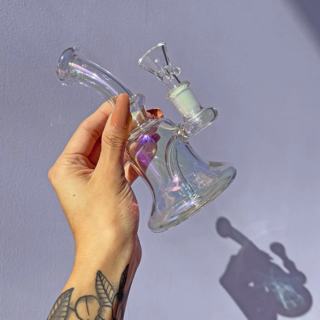 Burning Love Belle Of The Ball Water Pipe- Iridescent 7 Burning Love Belle Of The Ball Water Pipe- Iridescent