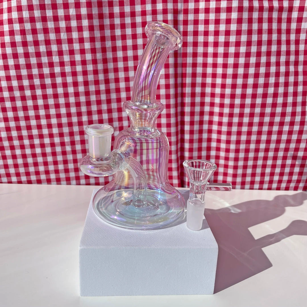 Burning Love Belle Of The Ball Water Pipe- Iridescent 5 Burning Love Belle Of The Ball Water Pipe- Iridescent