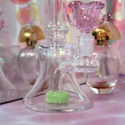 Burning Love Blossom Bong- Jade Bongs