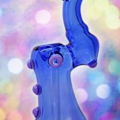 Shop Burning Love Pipes Blue Powerpuff Bubbler