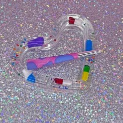 Burning Love Pill Heart Ash Tray Accessories 16 Burning Love Pill Heart Ash Tray Accessories