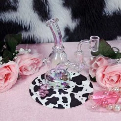 Shop Burning Love Moo Heat Resistant Silicone Pad Concentrate Containers