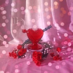 Burning Love Bongs Cupid's Heart Rig