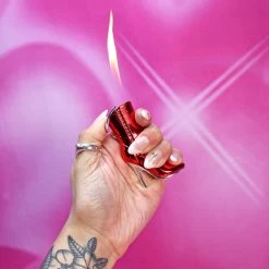 Burning Love Lighters Fancy Boot Lighter- Red