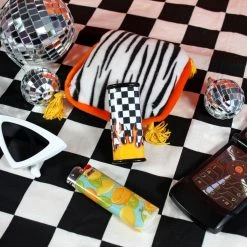 Burning Love Lighter Case- Checkerboard Flames 9 Burning Love Lighter Case- Checkerboard Flames