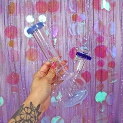 Burning Love Get A Grip Bong- Blue