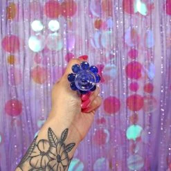 Burning Love Get A Grip Bong- Blue