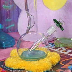 Burning Love Get A Grip Bong- Jade Bongs 16 Burning Love Get A Grip Bong- Jade Bongs