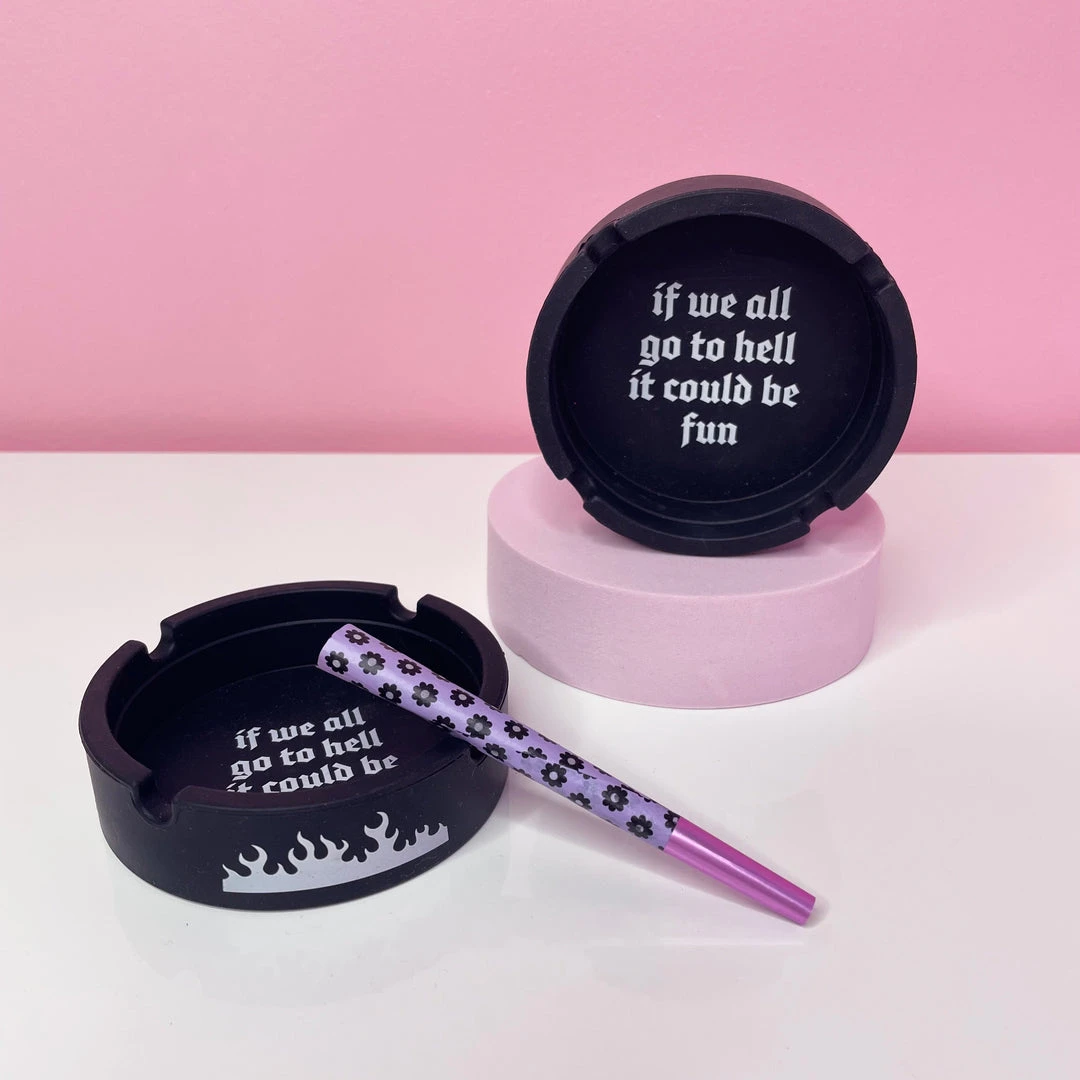 Burning Love Hell Ash Tray Ash Trays 4 Burning Love Hell Ash Tray Ash Trays