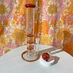 Burning Love Bongs Honeycomb Water Pipe 12 Burning Love Bongs Honeycomb Water Pipe