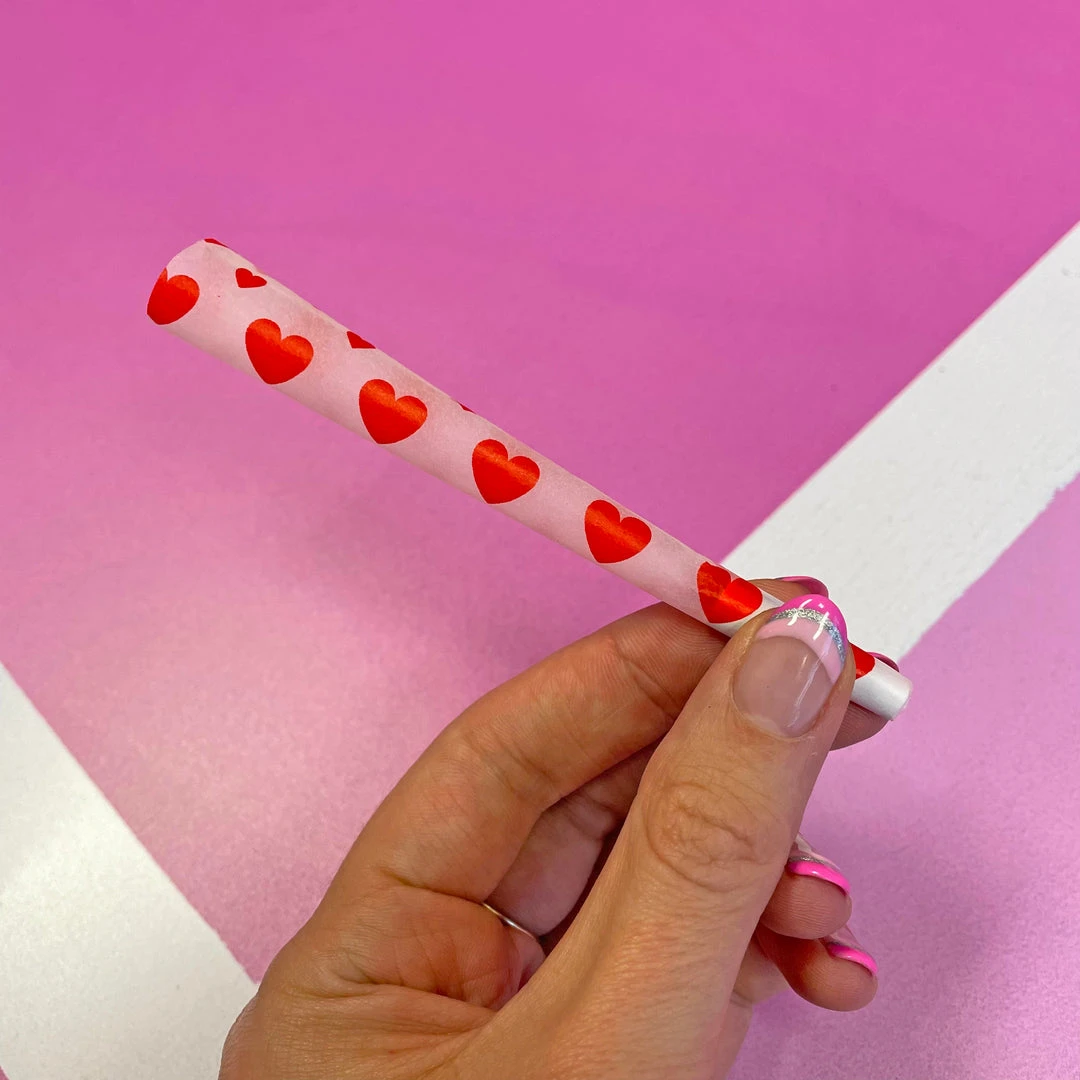 Shop Burning Love 4 Pack- Red Heart Cones 9 Shop Burning Love 4 Pack- Red Heart Cones