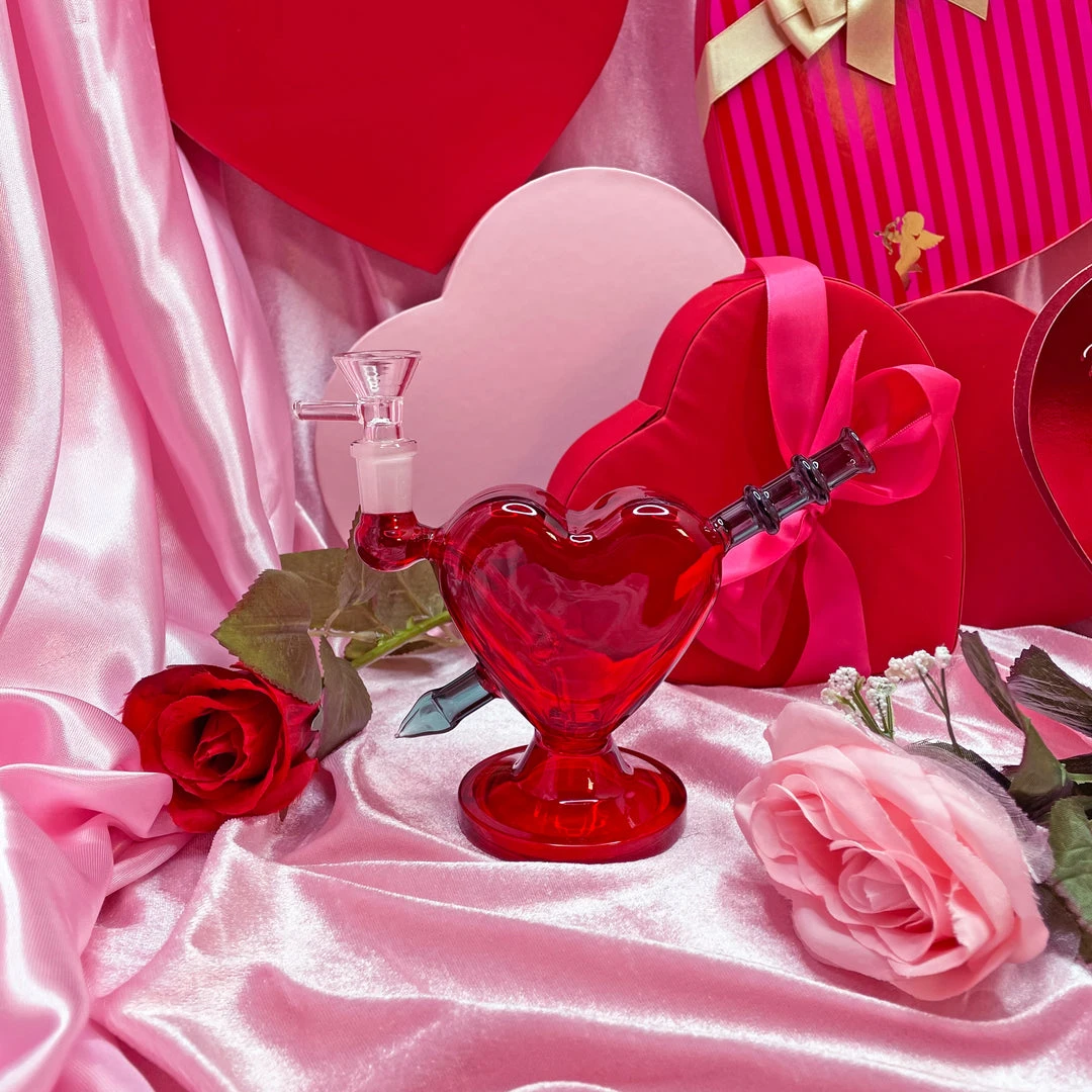 Burning Love Cupid's Heart Bong 5 Burning Love Cupid's Heart Bong