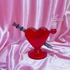 Burning Love Cupid's Heart Bong 14 Burning Love Cupid's Heart Bong