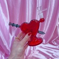 Burning Love Cupid's Heart Bong 15 Burning Love Cupid's Heart Bong