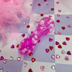 Burning Love Pink Glycerin Pipe
