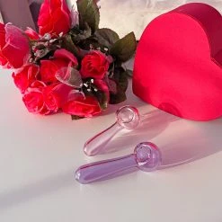 Shop Burning Love Pipes Pink Jelly Pipe