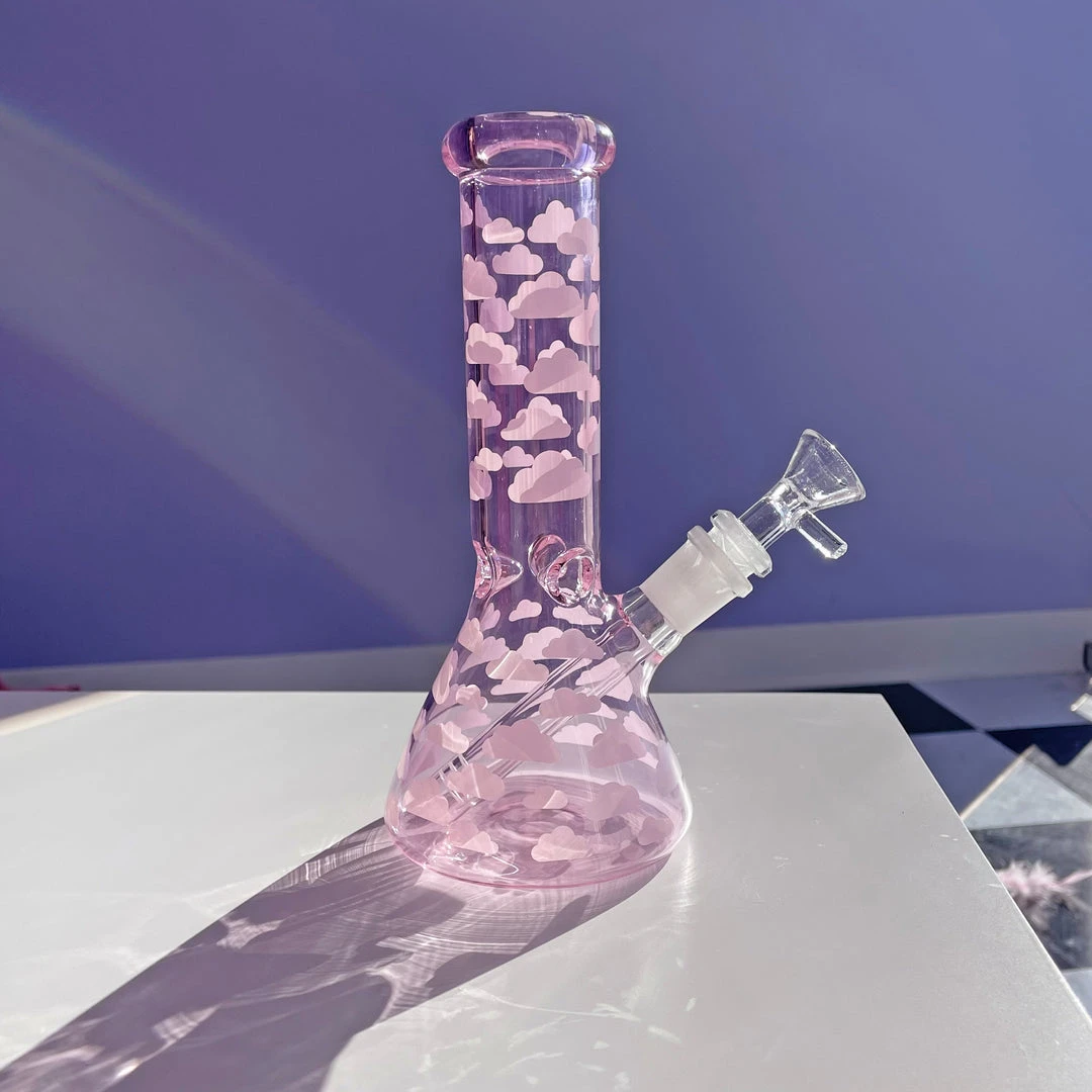 Burning Love Pink Cloud Bong Bongs 11 Burning Love Pink Cloud Bong Bongs