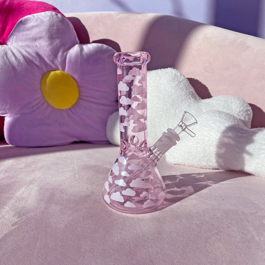 Burning Love Pink Cloud Bong Bongs 10 Burning Love Pink Cloud Bong Bongs