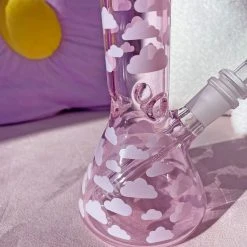 Burning Love Pink Cloud Bong Bongs 19 Burning Love Pink Cloud Bong Bongs