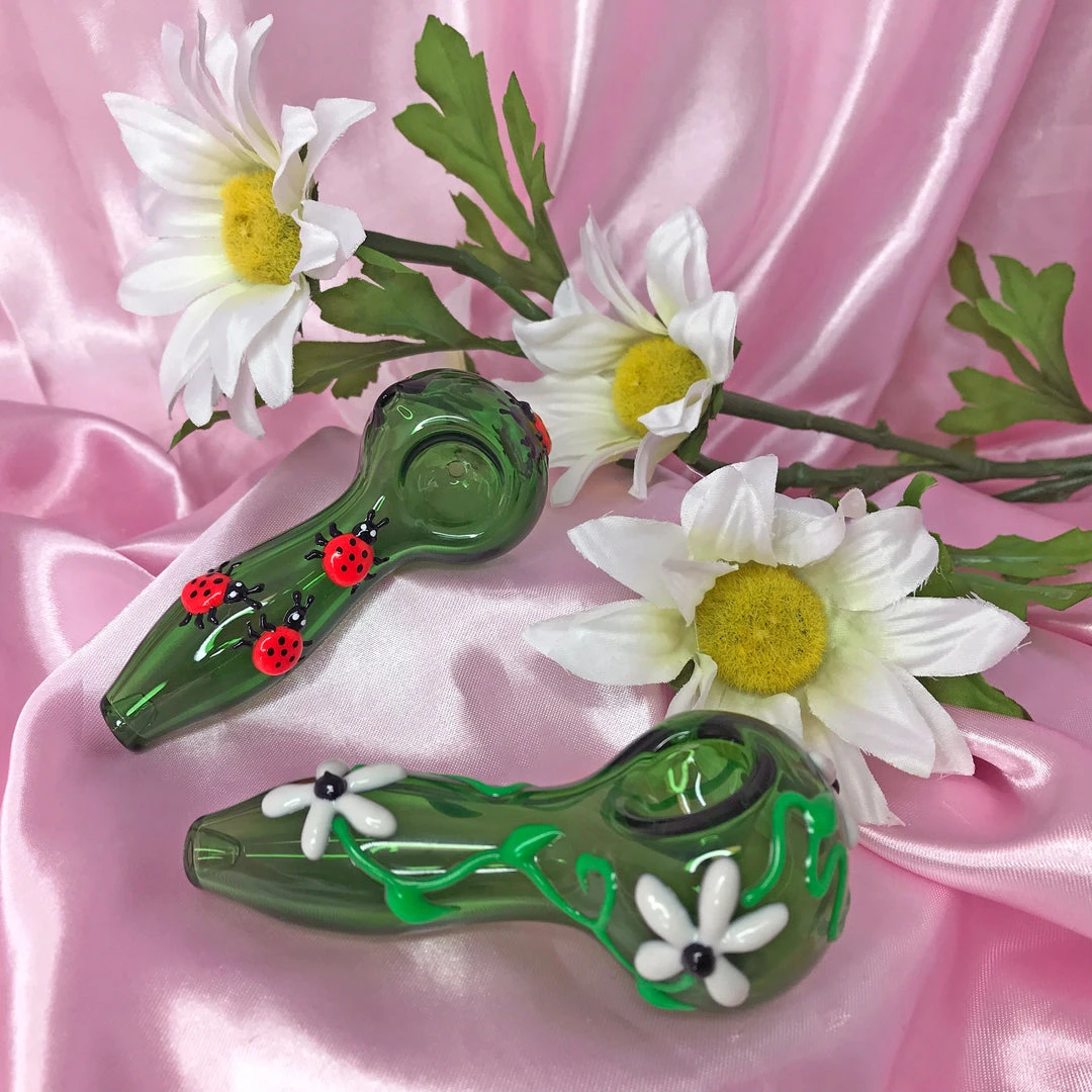 Burning Love Pipes Ladybug Bowl 5 Burning Love Pipes Ladybug Bowl