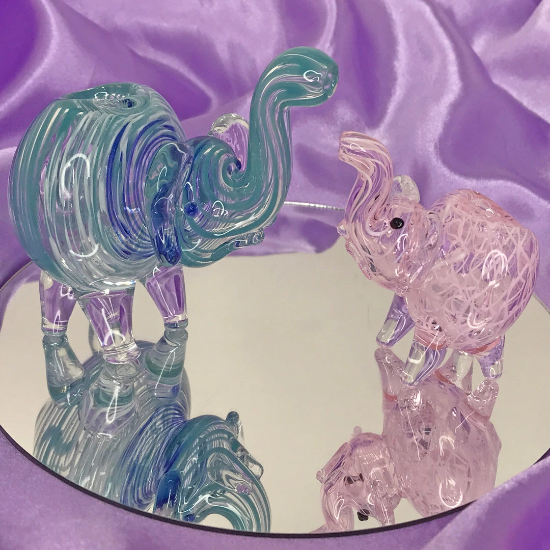 Shop Burning Love Tiny Baby Pink Elephant 4 Shop Burning Love Tiny Baby Pink Elephant