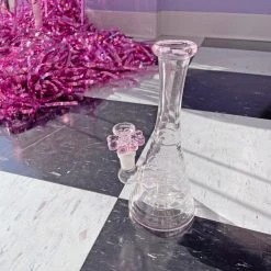 Burning Love Flower Vase Water Pipe Bongs