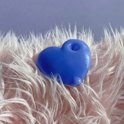 Burning Love Party Heart Pipe- Pastel Blue 9 Burning Love Party Heart Pipe- Pastel Blue