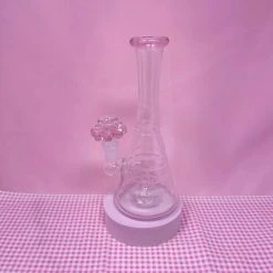 Burning Love Flower Vase Water Pipe Bongs