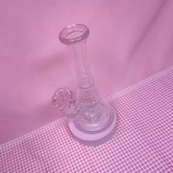 Burning Love Flower Vase Water Pipe Bongs