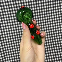 Burning Love Pipes Ladybug Bowl 14 Burning Love Pipes Ladybug Bowl