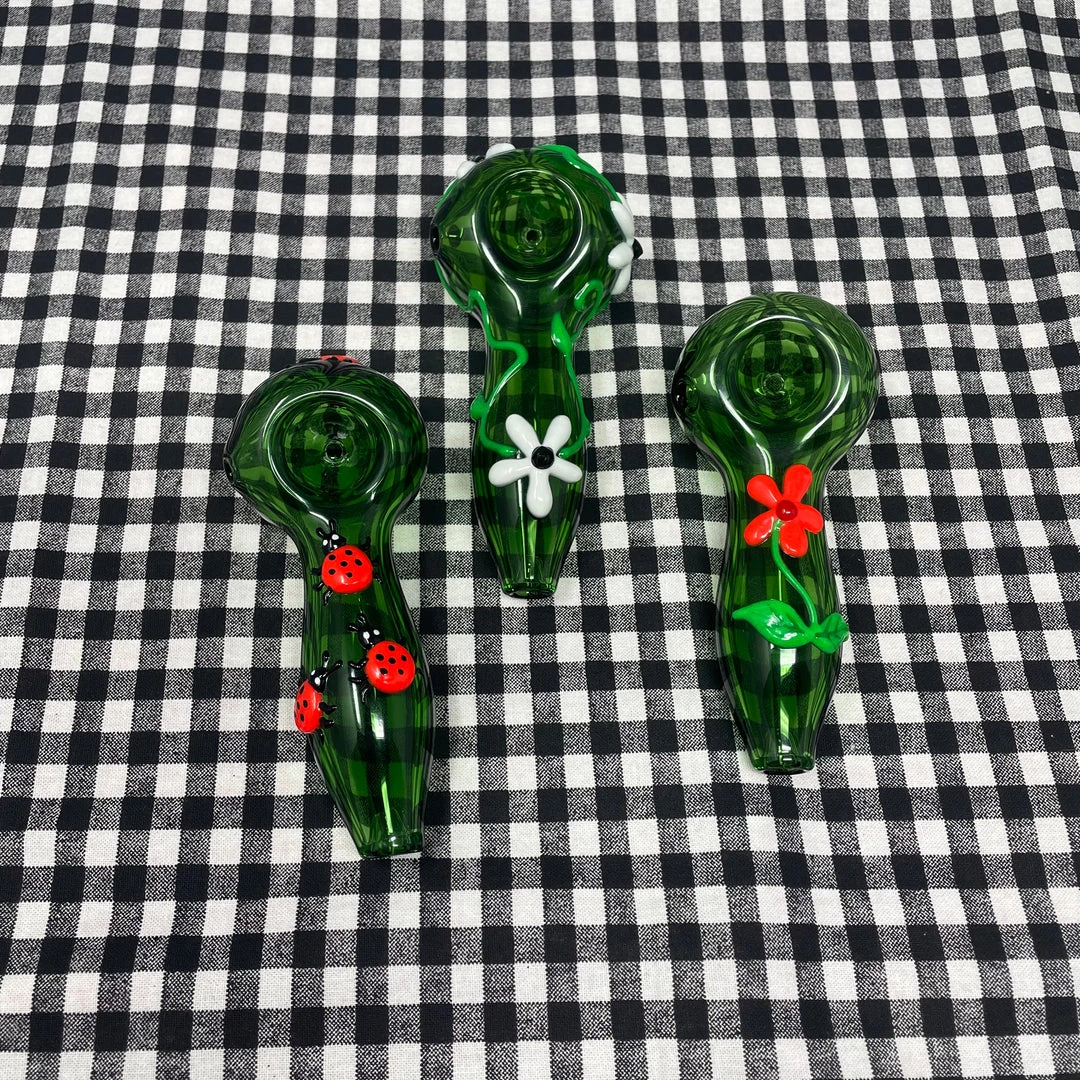 Burning Love Pipes Ladybug Bowl 6 Burning Love Pipes Ladybug Bowl