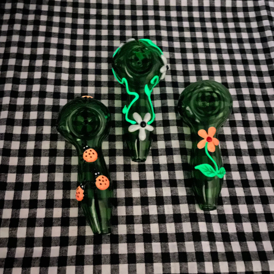 Burning Love Pipes Ladybug Bowl 7 Burning Love Pipes Ladybug Bowl