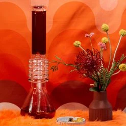 Burning Love 16" Daaaaamn! The Bong- Amber 15 Burning Love 16