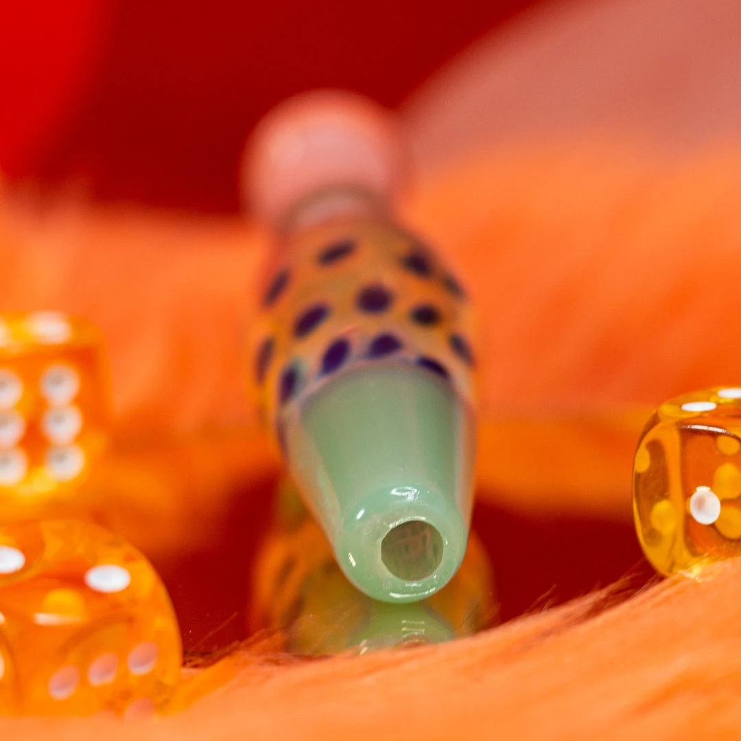 Shop Burning Love Lava Lamp Dab Straw- Jade 5 Shop Burning Love Lava Lamp Dab Straw- Jade