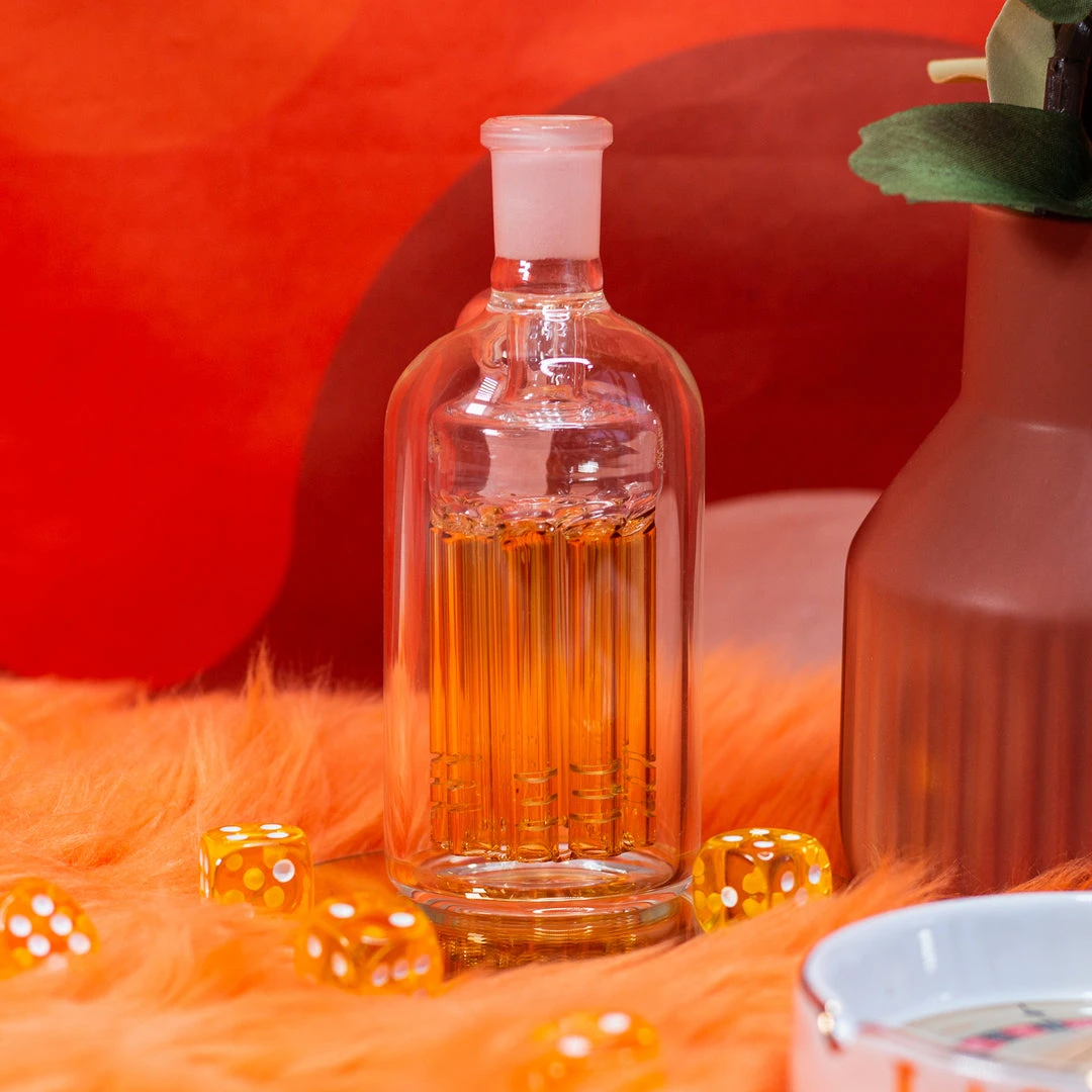 Shop Burning Love Amber Ash Catcher Perc 5 Shop Burning Love Amber Ash Catcher Perc