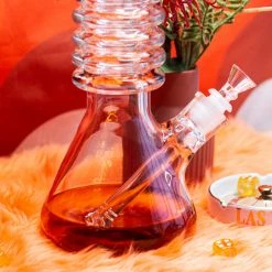 Burning Love 16" Daaaaamn! The Bong- Amber 19 Burning Love 16