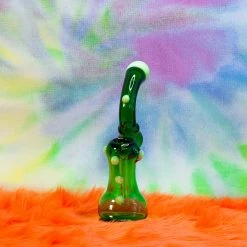 Shop Burning Love Pipes Green Powerpuff Bubbler
