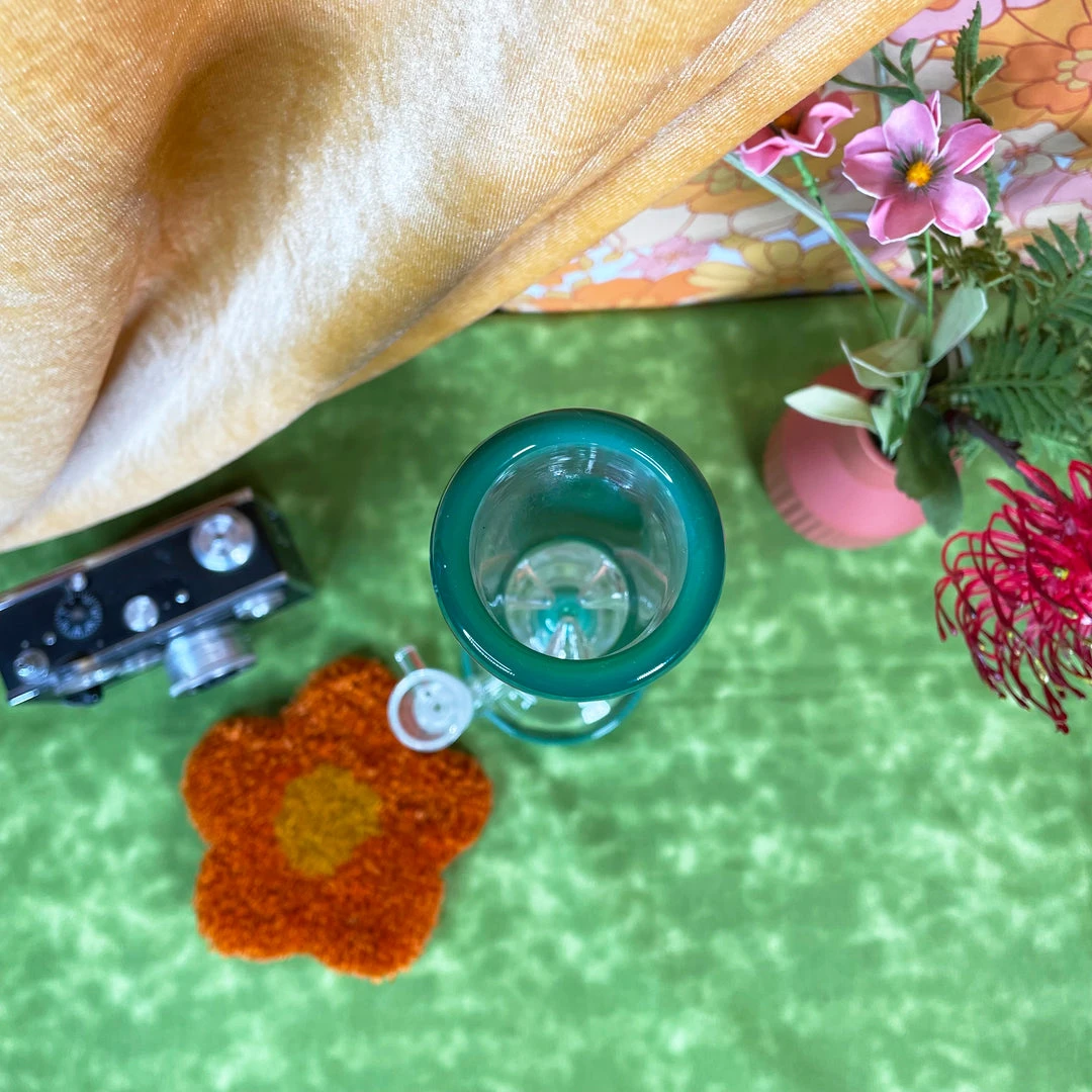 Burning Love 15" Super Smoker Water Pipe- Jade 10 Burning Love 15" Super Smoker Water Pipe- Jade