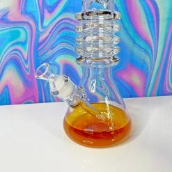 Burning Love 16" Daaaaamn! The Bong- Amber 16 Burning Love 16