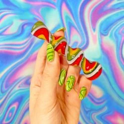 Burning Love Pipes Rainbow Wag Chillum