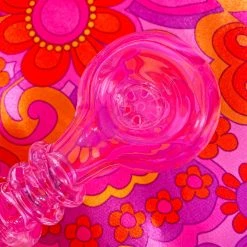 Shop Burning Love Built-In Filter Pipe- Pink