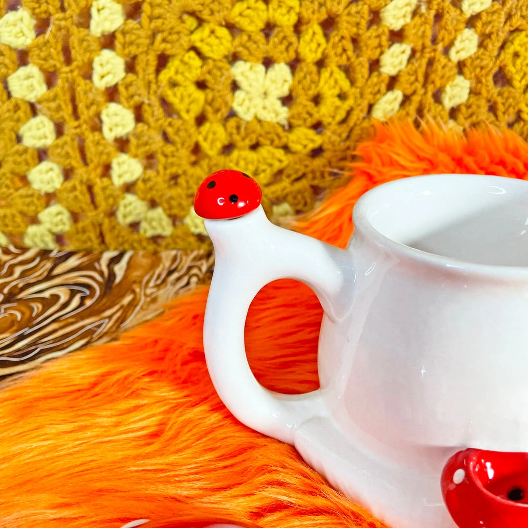 Shop Burning Love Mushroom Mug Pipe 12 Shop Burning Love Mushroom Mug Pipe